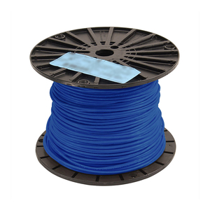 18 AWG <span class=keywords><strong>TFFN</strong></span> 16 örgülü çıplak bakır mavi yalıtım 600V hook-up tel
