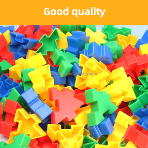 Hot Selling Children Plastic <strong>Building</strong> <strong>Blocks</strong> and Bricks Compatible Diy Geometry <strong>Building</strong> <strong>Block</strong> STEM Learning Educational Toys - Product Image 2
