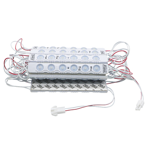 AC 110V 220V 3.8W 2835 6LEDs กันน้ำ IP67โมดูล LED แรงดันสูงด้วยสีขาวนวล