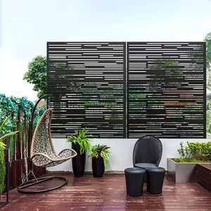 Partición de pantalla de Metal de diseño moderno, divisor de habitación fijo para decoración de pared, Panel de salón, divisor de habitación dorado - Product Image 4