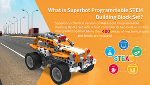 STEAM Programmable Robot Super Bot 26-in-1 Plastic DIY <strong>Coding</strong> Toys with APP Control &amp; Remote for Kids 6 Years and above