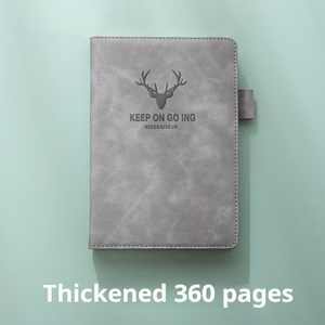 TL509 logotipo personalizado de lujo Pu cuero diario cuaderno A5Book cubierta papel cuero diario 2025 planificador impresión Pastel Tapa dura - Product Image 5