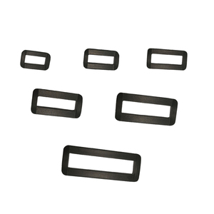 Factory Wholesale Plastic <strong>D</strong> Ring with Slider Buckle Pom Material Belt <strong>Loop</strong> Strap for Luggage Use - Product Image 4