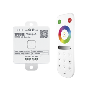 New Listing SPI SP630E RGBIC <strong>LED</strong> <strong>Controller</strong> 600 Pixel Magic Color Strip Light Smart Bluetooth Music Dimmer RF <strong>DMX</strong> Decoder Manual