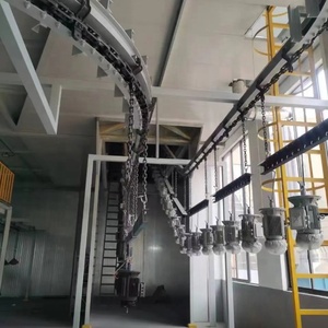 Furniture Wooden Parts Liquid Metal Spray Painting Machine Manual Coating <strong>System</strong> Complete Electrostatic Spraying Paint Line - Product Image 6