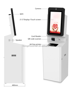 Pantalla táctil interactiva que copia la máquina expendedora Escáner A4 Quiosco con escáner de código QR - Product Image 4