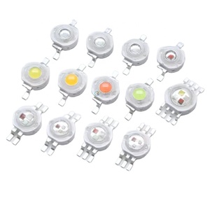 ชิป LED UV 3W พลังงานสูง3W ไดโอดรถยนต์3โวลต์พร้อมไฟ LED สีขาวตัวเลือกไฟอินพุต1W 2W สีแดงเขียวส้ม - Product Image 1