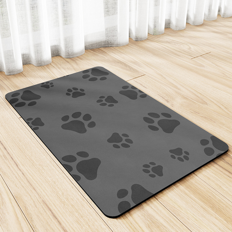 Pata de perro gris