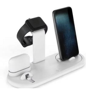 Cep telefonları için USB çıkışı saatler taşınabilir şarj 7 in 1 akıllı kablosuz şarj standı 10W hızlı şarj - Product Image 1