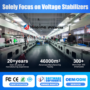 ตัวควบคุมแรงดันไฟฟ้าพิทบูลแบบเฟสเดียวเซอร์โวมอเตอร์10-50KVA อินพุตกว้างความแม่นยำสูงดีไซน์จอแสดงผลดิจิตอลแบบ SVC - Product Image 3