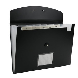 Best Selling Black <strong>Elastic</strong> Buckles Closure <strong>Expandable</strong> <strong>File</strong> <strong>Folder</strong> Paper Organizer <strong>Folder</strong> for Work School Home Office