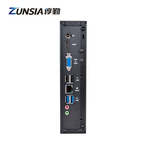 Computadora de escritorio industrial barata In-tel 11th Tiger Lake I3 i5 i7 1165G7 2 * DDR4 6 * USB VGA LVDS Thin Client Mini Pc Case - Product Image 4