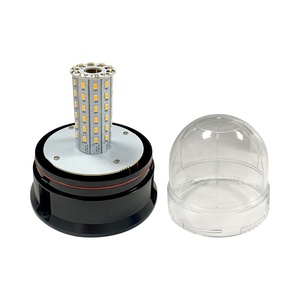 Çok modlu DC12/24V LED uyarı tepe ışığı 60 adet LEDs süper parlak beyaz dönen çakarlı lamba araç UTV işık aksesuarları - Product Image 2