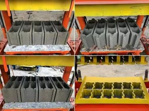 振动成型Qt4-40小型自动制块机 - Product Image 5
