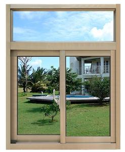 NICE AL Ventanas y puertas corredizas con marco de aluminio de doble acristalamiento Ventana corredera de 3 pistas Ventanas personalizadas para Villa - Product Image 2