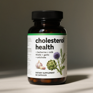 Supplément nutritionnel de santé de cholestérol 60 capsules de capsules végétales d'OEM - Product Image 2