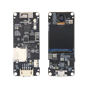 TTGO T-Camera Plus ESP32 CAM Placa de desarrollo 8MB SPRAM Módulo de cámara OV2640 Pantalla OLED de 1,3 pulgadas Cámara trasera delantera - Product Image 1