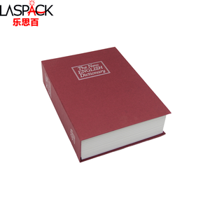LAS-WTレッドホーム辞書流用メタルシークレットコードロックマネーブックセーフルックボックスホーム用 - Product Image 1