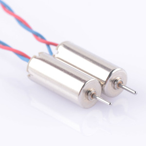 Coreless มอเตอร์ DC 3V 45000RPM 8.5X20มม.Micro มอเตอร์แปรง1สีดำ Helicopter ใบพัดสำหรับ Quadcopter Drone FPV DIY - Product Image 4