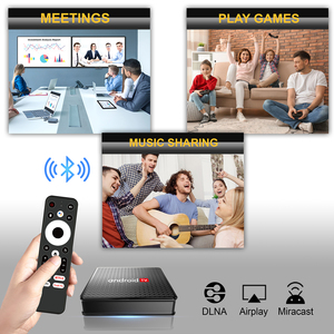 Fabrika X5 H313 2G 16G TV kutusu Android 10 B-T 2.4G WiFi dört çekirdekli akıllı Set-top BOX filmler için 4K HD IP-TV Video dijital tabela - Product Image 5