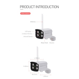 QZT OEM Tuya 4ch Waterproof 1080p 2mp Wifi <strong>Wireless</strong> <strong>2</strong>-<strong>way</strong> Audio Home Human Motion Detection Cctv Security Camera <strong>System</strong> Nvr Kit - Product Image 3