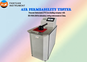 ASTM d737 ISO 923 tự động vải không khí thấm <span class=keywords><strong>Tester</strong></span> cho giấy lọc dệt Meter thiết bị phòng thí nghiệm yg461f - Product Image 3