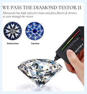 Wholesale Pure S925 Sterling <strong>Silver</strong> <strong>D</strong> Color Gra Diamond Moissanite Ring Wedding Fine Jewelry for Women