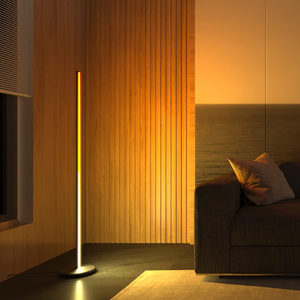 RGB rüya renk değiştirme Modern ruh aydınlatma oturma odası için LED köşe zemin lambası - Product Image 5