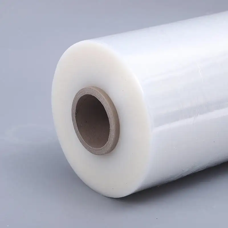 Pe Film Stretch Wrap Film 500mm Emballage Paquet Transparent Doux Haute Qualité Expédition Stretch Wrap En Plastique Carton Personnalisé