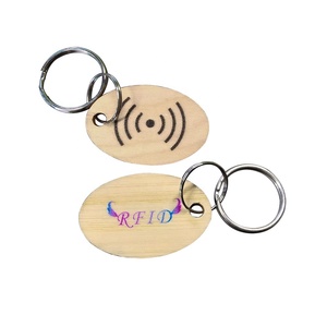 <strong>Customized</strong> Wooden NFC <strong>Tag</strong> 13.56mhz RFID NFC Wood Key <strong>Tags</strong> for Access Control - Product Image 6