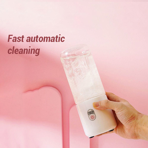 Cá nhâ<span class=keywords><strong>n</strong></span> điệ<span class=keywords><strong>n</strong></span> mini <span class=keywords><strong>n</strong></span>ước ép trái cây chai Máy xay sinh tố nhà USB có thể sạc lại 6 Lưỡi máy ép trái cây cup máy Trái Cây máy xay sinh tố Mixer - Product Image 6