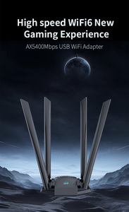 Adapter für drahtlose Netzwerks chnitt stellen mit großer Reichweite AX5374 CF-975AX Triple-Band-WLAN zum Computer verbinden Dongle - Product Image 2