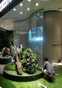 ENBON屋内屋外フレキシブル透明LEDディスプレイスクリーン接着剤LED透明フィルムスクリーンガラスウィンドウLEDディスプレイ - Product Image 6