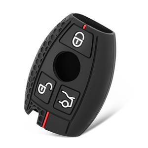 Silikon araba uzaktan anahtarlık durumda 2/3 düğmeler kapak Mercedes benz CLS CLA GL R SLK AMG a B C S koruyucu kabuk - Product Image 6