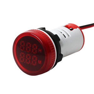 NIN Mini Display digitale rosso rotondo indicatore Timer 999 ore H - Product Image 6