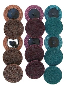 <strong>3M</strong> Quick Change 2&quot; 50mm Roll Lock Red Abrasive <strong>Disc</strong> Easy Strip &amp; Clean <strong>Discs</strong> for Paint Rust Removal Auto Surface Cleaning