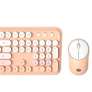 Combinación de teclado y ratón inalámbricos personalizados marca EK8870 FD para ordenador portátil de escritorio con amplia compatibilidad - Product Image 1
