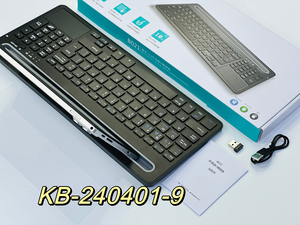 新しいBK-240401-9マルチデバイスキーボードトラックパッドマウスキーボードコンピュータータブレット用ダブルブルートゥースデュアルモールドワイヤレスキーボード - Product Image 6