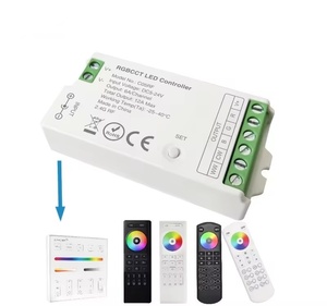 LED-Streifen RGB CCT-Controller RF Remote-LED-Lichts teuerung dimmer für 12V 24V LED-Licht leisten - Product Image 6