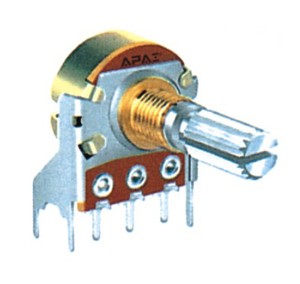 WH148-1AK-1 16毫米单旋转10k线性电位器5引脚带开关功能 - Product Image 2