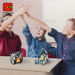 12 In 1ソーラーロボットおもちゃキット教育STEM科学おもちゃDIYビルディングソーラーロボット実験セット子供用 - Product Image 3