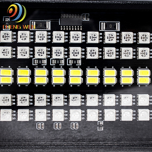 DJ disko kulübü LED 1296 için 0.5 x sahne aydınlatması W RGBW SMD LED Strobe Bar matris ışık - Product Image 3