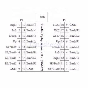 2 плееры USB конвертер адаптер PCB Jamma 2 Джойстик аркадные кнопки клавиатура кодировщик - Product Image 6