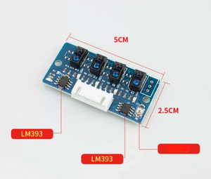 Infrared beam detector sensor wireless Tracking line <strong>module</strong> infrared beam 1,2,4,5,8 way trace <strong>module</strong> 1,2,8 way trace shell - Product Image 4