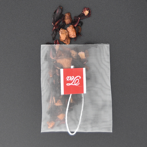 Transparent <strong>Nylon</strong> 65X 80mm Tea Bags <strong>with</strong> <strong>String</strong> Disposable Filter Heat Sealing Bag Eco-Friendly &amp; Non-Toxic for Gifts - Product Image 2