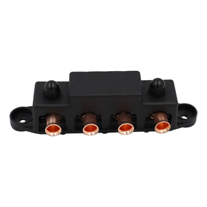150a Bus Bar Manufacturer <strong>M8</strong> Bus Bar 4xm8(5/16&quot;) Studs 6xm4 (#8) Screws Bus Bar Terminal for Car - Product Image 6