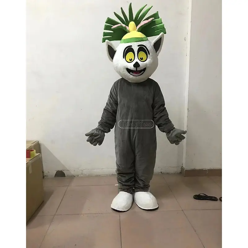 Hengyue High Quality Lovely Zebra Mascot Costume Adult Commercial Customized Animal Cosplay Mascot Costume for sale