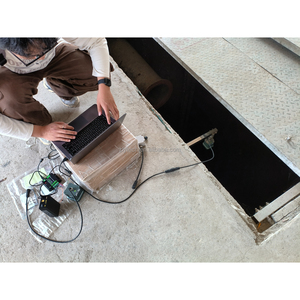 Fabricante de China, medidor de nivel de agua de ángulo de haz estrecho de 80GHZ, instalación sin contacto de 20 metros, Sensor de nivel de líquido de baja potencia - Product Image 3