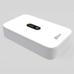 Mini DC UPS 12V batería recargable fuente de alimentación de respaldo batería de litio para 19V LCD portátil módem enrutador ADSL 100W UPS - Product Image 5