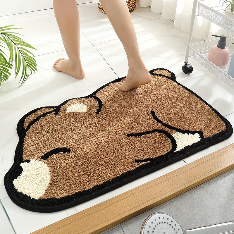 Lazy brown bear